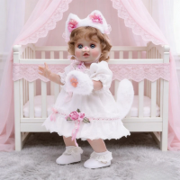 Adorable 18 Inch Trendy Toy Girl Vinyl Dolls for Kids